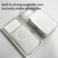 Coque de téléphone portable originale avec bouton AI pour iPhone 17 Pro Max Coque magnétique rigide transparente pour iPhone 17 Pro