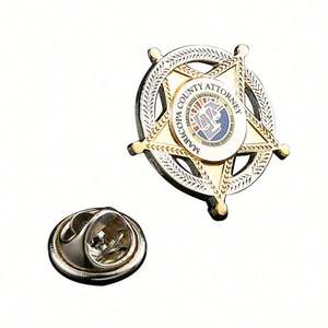 Épingles à revers en alliage de zinc modernes de conception personnalisée en gros avec logo personnalisé, style tendance, badges cadeaux d'affaires - Product Image 6