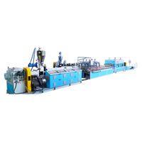 Extrudeuse de terrasse SPC nouvelle ligne de production de panneaux PP Machine d'extrusion de tubes solides en PE outils de carrelage en résine PVC vis simple/jumelle