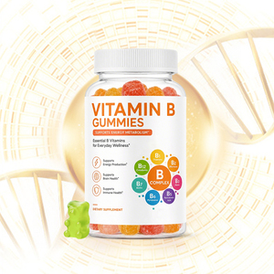 Vente en gros en vrac de compléments nutritionnels sous marque <span class=keywords><strong>blanche</strong></span> pour la santé cérébrale et l'amélioration des performances, marque personnalisée OEM, Gummies de vitamines B pour adultes - Product Image 3