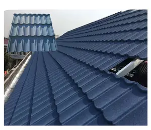 acrylic spanish stone coated metal roofing tiles/wholesale building materials
