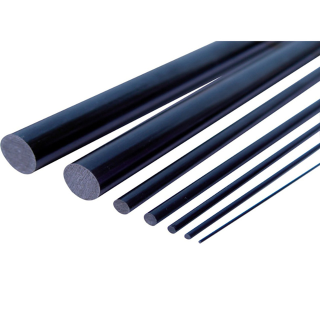 Small Diameter Solid Carbon Fiber Rod Lightweight Finishing Rod