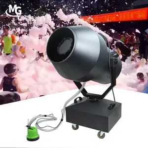 3000W Small Automatic Moving Head Shaking Swimming Pool Party Foam Machine For Parties Outdoor Amusement DJ Stage Jet Foam Show