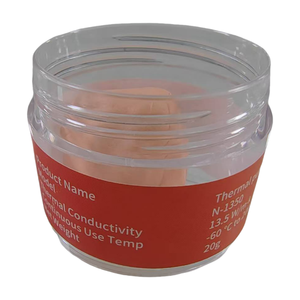 Masilla de silicona de alta conductividad térmica 13W/mK compuesto de transferencia de calor para refrigeración electrónica 20G 100g 500g 1kg tubos - Product Image 3