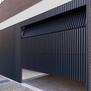 Télécommande de porte de <span class=keywords><strong>garage</strong></span> moderne en verre et aluminium 16x7 Porte de <span class=keywords><strong>garage</strong></span> isolée thermiquement pour les maisons - Product Image 4