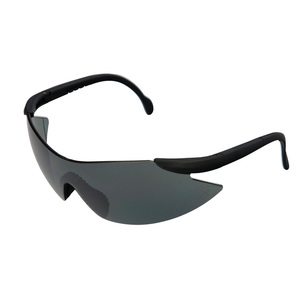 Occhiali di Sicurezza EN166 con Aste Regolabili Grigie - Product Image 1