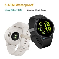Vivoactive 5 GPS Fitness Smartwatch, Layar AMOLED, Daya Tahan Baterai 11-30 Hari, Pelacak Kesehatan Tahan Air 5ATM