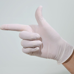 Gants en latex jetables sans poudre, texture lisse, bord coupé, usage général, antidérapants, non stériles, flexibles, épaisseur 5 MIL - Product Image 3
