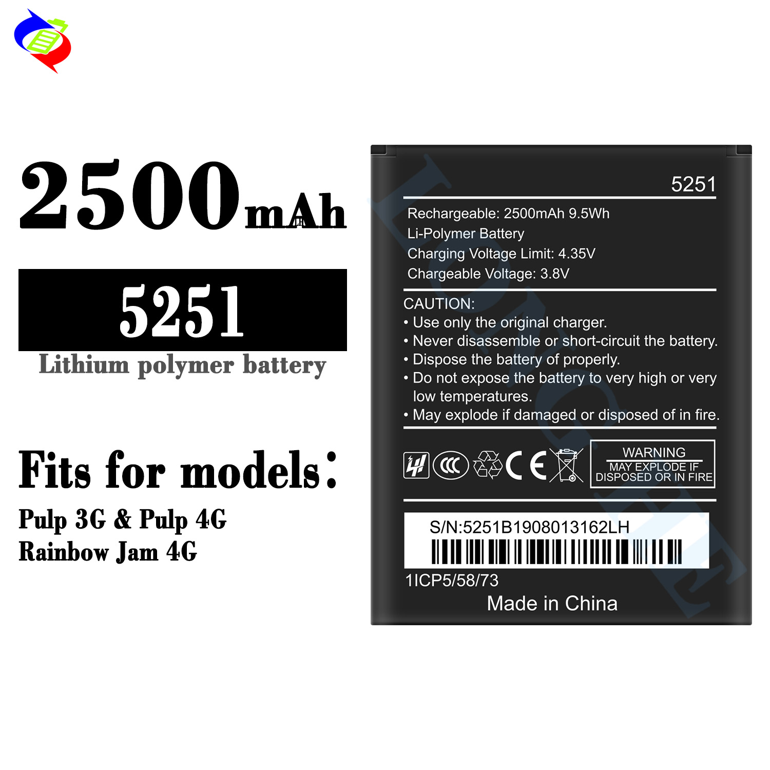 for wiko Pulp 3G  Pulp 4G Rainbow Jam 4G