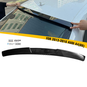 Nouveaux arrivages Vente à Chaud ABS Plastique Fibre de Carbone Look <span class=keywords><strong>RS</strong></span> Style Toit Arrière GT Aileron pour <span class=keywords><strong>Audi</strong></span> A4 B8 2013 2014 2015 2016 - Product Image 1