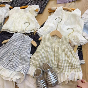 Venta al por mayor Nueva moda Stock Ropa Blusas variadas para bebés Grandes bultos <span class=keywords><strong>de</strong></span> tela - Product Image 2