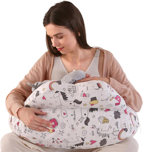 Almohada de soporte multifunción para recién nacido para amamantar al bebé y alimentar con biberón, cojín infantil, almohada para bebé lactante - Product Image 1