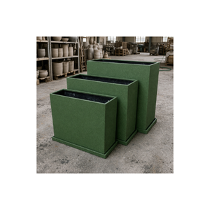 Meilleur prix pour les pots de fleurs en fibre de verre Chau Viet, durables, légers, écologiques, pots de jardin personnalisés en provenance du Vietnam - Product Image 1