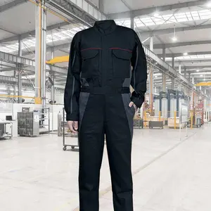 Men's Women's Labor Protection Suit Thickened Workwear For Engineering Auto Repair Cement Handling Factory Workshop Wholesale