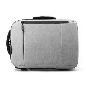 Sac à dos pour ordinateur portable en nylon durable et élégant avec port USB et doublure en polyester, design multifonctionnel - Product Image 6