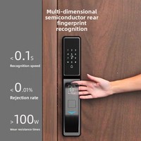 Outil de porte intelligent avec empreinte digitale et mot de passe électronique, doté de fonctions antivol, pour usage domestique