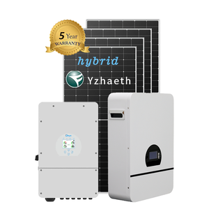 Système solaire complet triphasé 50 kW pour maison, système d'énergie solaire hybride 30 kW hors réseau, système d'énergie solaire industrielle avec batteries - Product Image 1