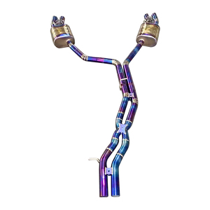 ไทเทเนียม Catbacks ระบบไอเสียสำหรับออดี้ <span class=keywords><strong>A8</strong></span> 4.2tdi D2 D3 D4 D5 S8 <span class=keywords><strong>W12</strong></span>เครื่องยนต์<span class=keywords><strong>2020</strong></span> 2021 2022หลังแมว - Product Image 2
