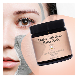 Mascarilla de barro del Mar Muerto de limpieza profunda para blanquear la cara y el cuello, hidratar y reparar la eliminación de espinillas - Product Image 3