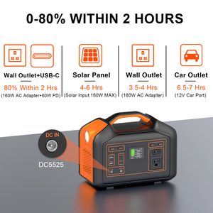 แบตเตอรี่สำรองพลังงาน 500W พร้อมหน้าจอ LCD  สถานีพลังงานแบบพกพา กล่องเก็บพลังงานสำหรับใช้ในบ้าน  แบตเตอรี่สำรองฉุกเฉิน - Product Image 3