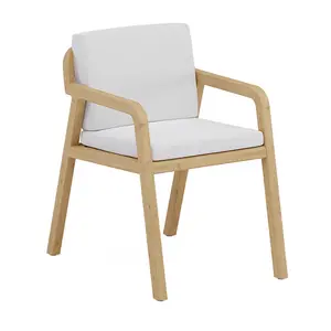 Современная мебель для патио, садовый Тиковый уличный Обеденный набор, ресторанный тканый веревочный стол и стул