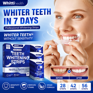 28/42/56 Piezas de Productos para Blanquear los Dientes, Tiras Blanqueadoras de Dientes HP 7D No Tóxicas, Antideslizantes y Antisensibles - Product Image 2