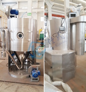 Sécheur par pulvérisation de laboratoire pour la transformation alimentaire, équipement de séchage par pulvérisation à chauffage électrique, acier inoxydable 304/316L, capacité 5 kg/h, moteur CE - Product Image 4