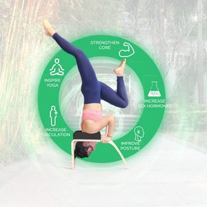 Silla invertida <span class=keywords><strong>de</strong></span> Yoga para entrenamiento <span class=keywords><strong>de</strong></span> <span class=keywords><strong>fuerza</strong></span> central, manualidades <span class=keywords><strong>de</strong></span> madera, marco <span class=keywords><strong>de</strong></span> soporte <span class=keywords><strong>de</strong></span> banco, curva trasera, Asana, ejercicio, cajas <span class=keywords><strong>de</strong></span> madera, carteles <span class=keywords><strong>de</strong></span> pared - Product Image 4