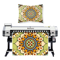 Imprimantes numériques textiles multifonctions 1,6 m, meilleures imprimantes à jet d'encre grand format pour draps, transfert par sublimation pour tissus