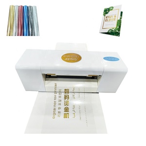 Impresora Automática de Lámina Dorada con Alimentación de Hoja Individual, Impresora Digital de Lámina Caliente para Papel PVC, Amydor 360B - Product Image 1