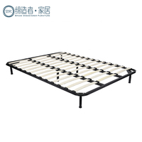 Cadre de lit en métal robuste de qualité King Size base en métal chambre à coucher meubles match matelas lits cadre pour salon