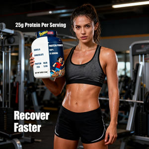 Protéine de Lactosérum en Poudre de Marque Privée, Complément Superaliment pour Soutien Immunitaire et Prise de Masse Musculaire pour Homme - Product Image 2