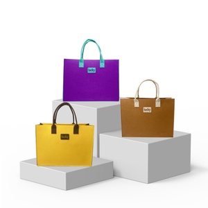 Nóng bán thời trang cảm thấy Túi xách phụ nữ cảm thấy Túi mua sắm - Product Image 3