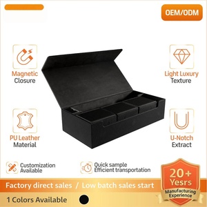 Boîte de rangement pour cartes FX 100+ avec levage automatique, grande capacité, en PU, étanche, protection des cartes - Product Image 1
