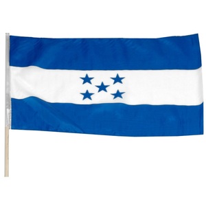 Bandera nacional del <span class=keywords><strong>país</strong></span> de Honduras 3x5 'u <span class=keywords><strong>otro</strong></span> tamaño Banderas de poliéster personalizadas Bandera blanca azul 5 estrellas - Product Image 3