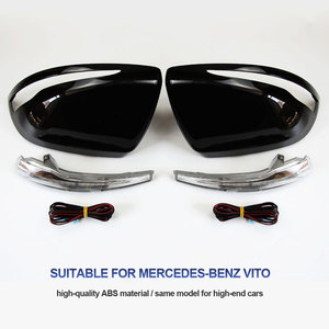 Rétroviseur de voiture modifié pliable avec lumière pour <span class=keywords><strong>Mercedes</strong></span> Benz <span class=keywords><strong>Vito</strong></span> Vclass W447 V250 V260 - Product Image 3