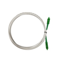 Cable de conexión de fibra óptica FTTH para interiores/exteriores G652D G657A SC/APC, puente de Cable de caída, equipo óptico dúplex para 3G/WiFi usado Simplex