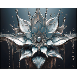 Arte su Tela con Illusioni Liquide - Product Image 3