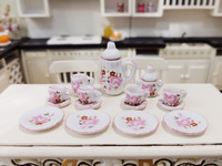 Nuevo Juego de Té de Cerámica Hecho a Mano, Estilo Chino, Taza de Porcelana, Juego de Té en Miniatura para Cerámica y Esmalte