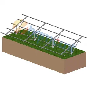光伏系统用HQ安装便携式太阳能地面安装支架光伏地面支架
