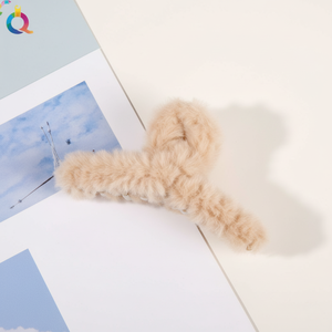 Vendita calda Trending moda cristallo stella fiocco clip per capelli semplice scintillante accessori da donna scatola per ragazze perla in metallo tessuto PC - Product Image 1