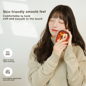 Sản phẩm nổi bật 2024 mới 2 trong 1 sạc di động nóng lên mùa đông nóng mini Đá Cuội túi có thể sạc lại tay ấm hơn ngân hàng điện - Product Image 5