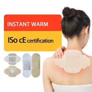 Alibaba Best Seller Chinese Heat Therapy Free Sample Self Heating Body Pain Relief Warm Pad