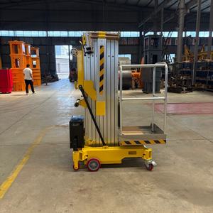 Elevador de Mástil Manual de Acero Inoxidable de 6.2 Metros con Parada de Emergencia, Alimentado por Batería, Velocidad de Elevación/Descenso de 10/36 Segundos - Product Image 5