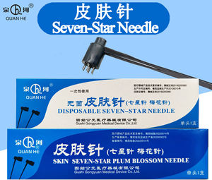 เข็มเจาะผิวหนังเจ็ดดาวแบบใช้แล้วทิ้งเข็มสำหรับผิวดอกพลัมแบบหัวเดียว - Product Image 6