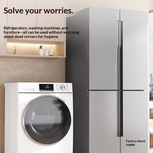 <span class=keywords><strong>Support</strong></span> de base réglable en hauteur pour machine à laver, mobile, antidérapant, antichoc, en plastique, avec <span class=keywords><strong>roulettes</strong></span> pour <span class=keywords><strong>réfrigérateur</strong></span> à chargement par le haut - Product Image 2