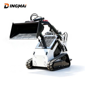 Mini-chargeuse compacte avec godet de 0,2 m³ et une charge utile de 920 kg pour travaux de bricolage, de construction, de menuiserie, de maçonnerie, de peinture et de toiture. - Product Image 6
