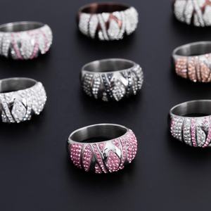 แหวนสแตนเลส 316L สำหรับผู้หญิง มีสินค้าในสต็อก เครื่องประดับขายส่งจากโรงงานโดยตรง - Product Image 5