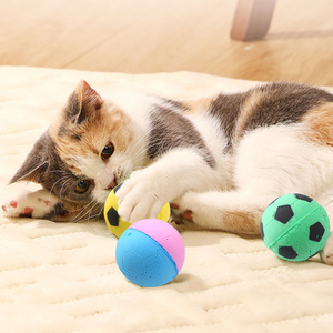 Il gatto interattivo della palla della schiuma del lattice di alta qualità gioca la palla interattiva di calcio - Product Image 6