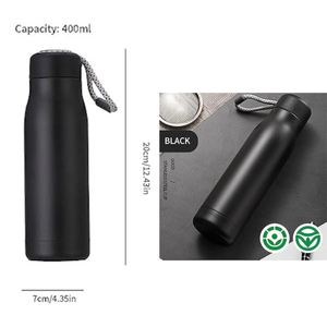 Bouteille d'eau isotherme en acier inoxydable 304 personnalisable avec logo pour vélo, course à pied, randonnée – Vente en gros - Product Image 4